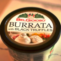 Burrata With Truffle - Fresh Mozzarella - BelGioiso