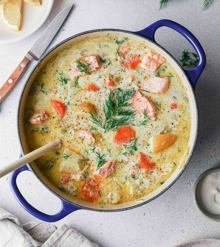 Creamy Salmon Soup (Lohikeitto)