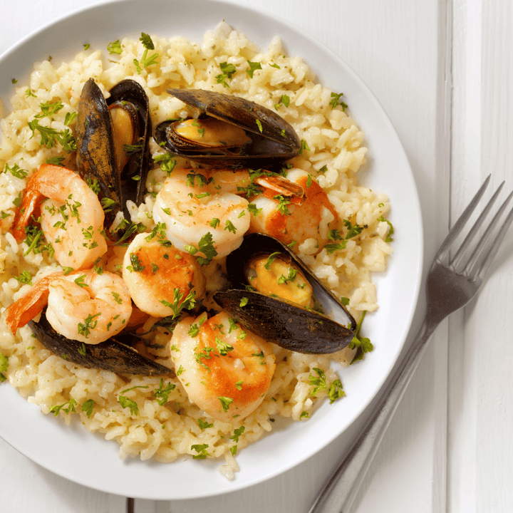 Creamy Seafood Risotto