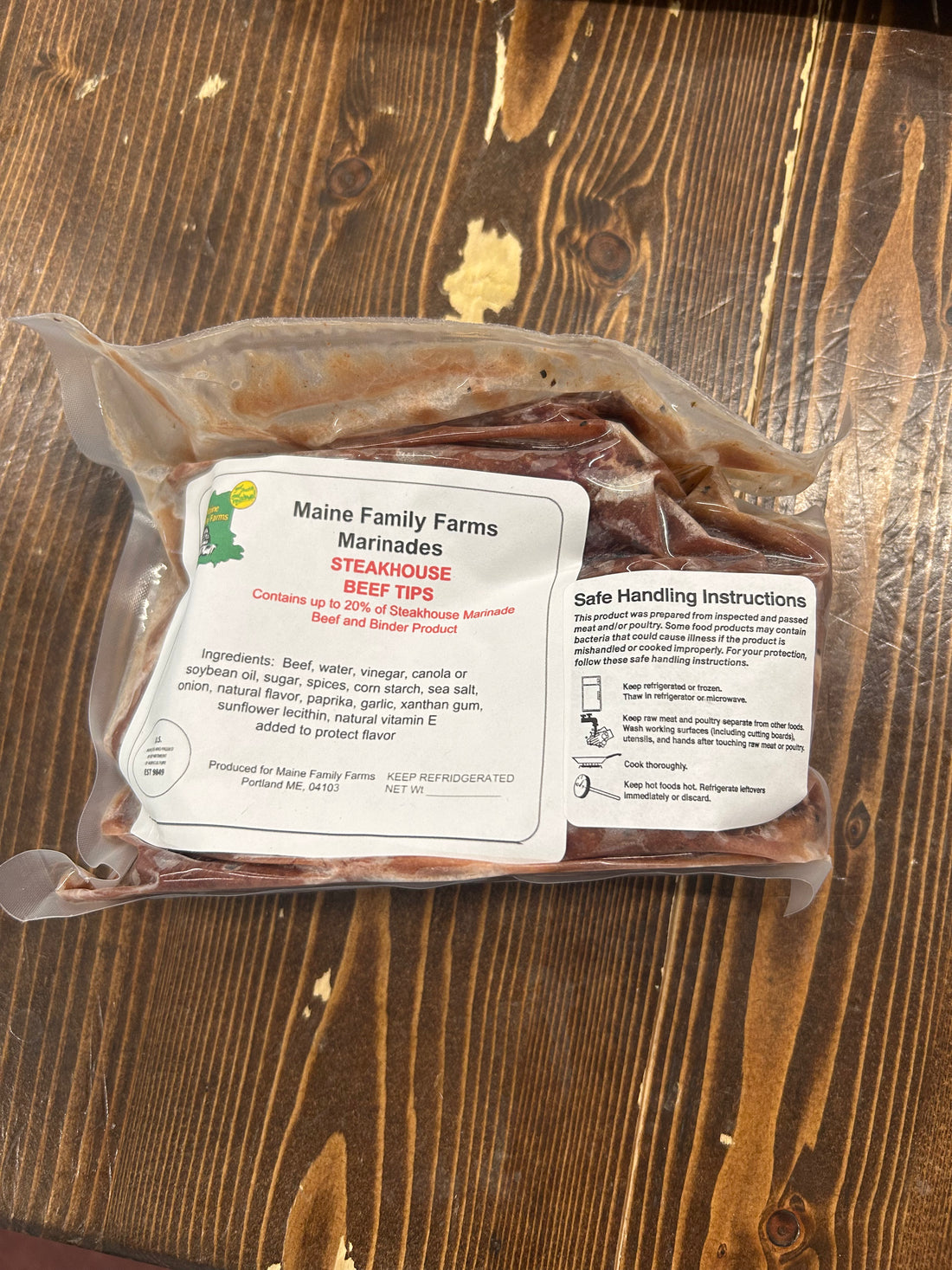 Steakhouse Beef Tips - Maine Family Farms