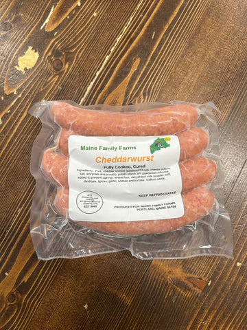 Cheddarwurst - Maine Family Farms