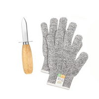 Oyster Knife & Gloves