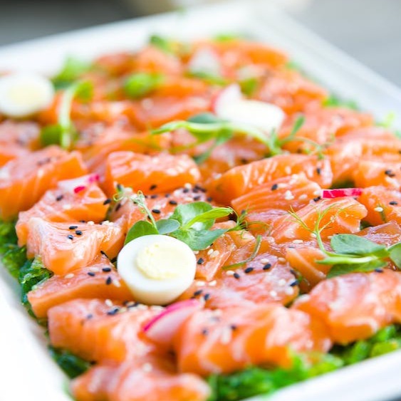 salmon sushi-grade delivery fish