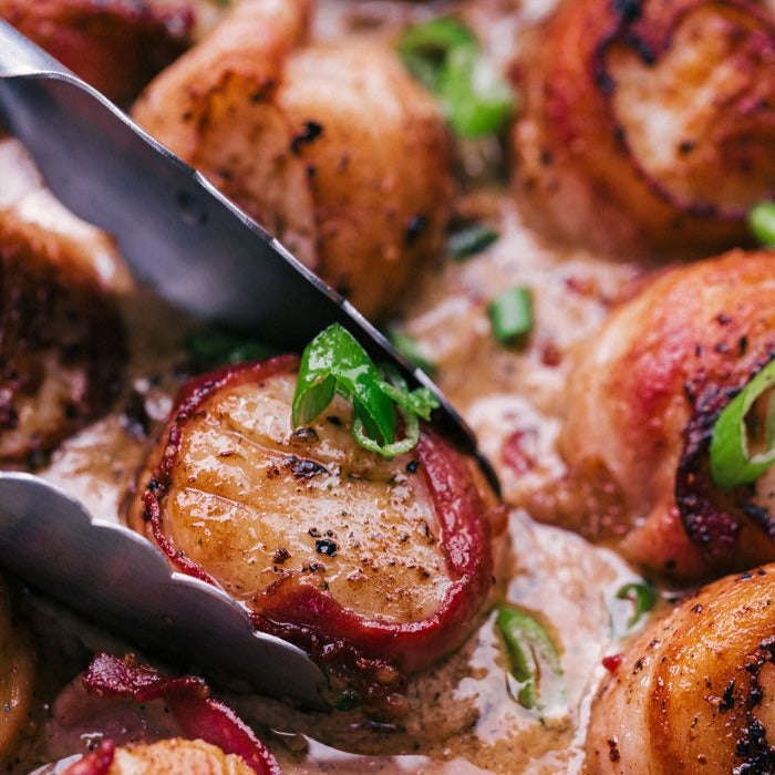 Bacon Wrapped Scallops