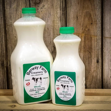 Whole Milk - Farm Fresh Full Cream Milk from Berway Farm Creamery