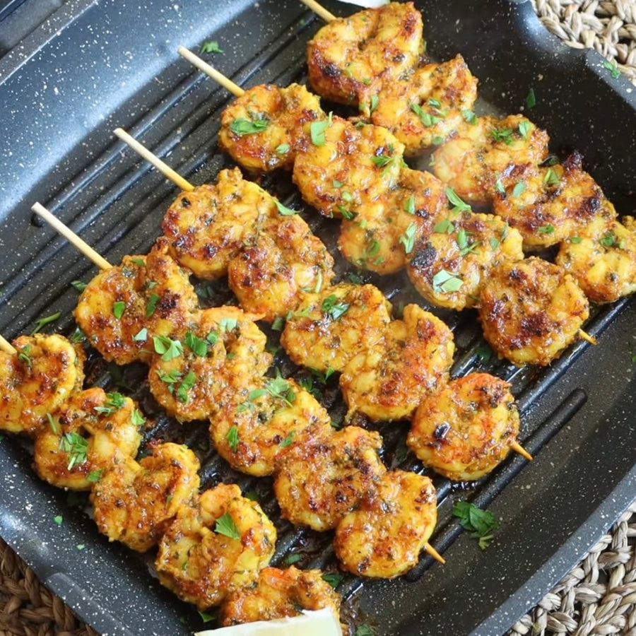 Spanish Shrimp Skewers