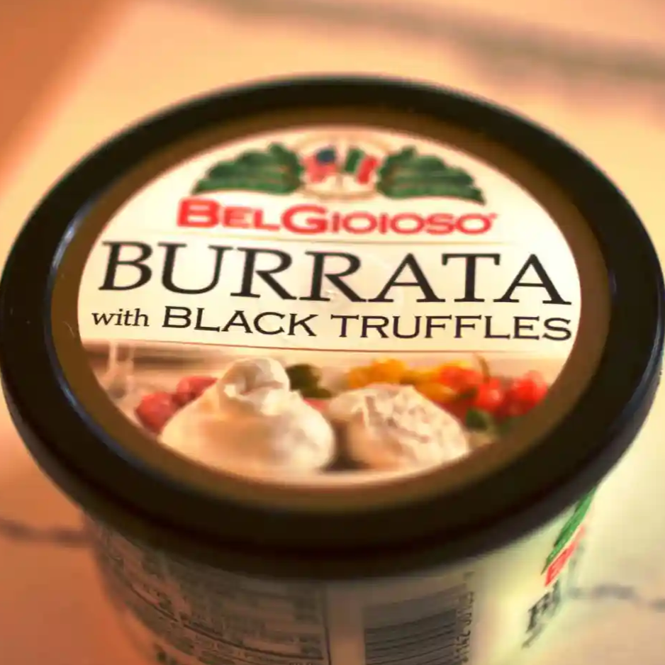 Burrata With Truffle  - Fresh Mozzarella - BelGioiso